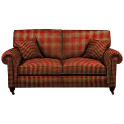 Duresta Lowndes Large Sofa Polka Burnt Orange